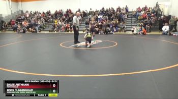 B-13 lbs Quarterfinal - Ross Cunningham, Morning Sun Tigers Wrestling vs Davis Artmann, New Prague