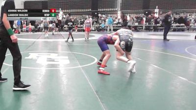 89 lbs Rr Rnd 2 - Johnie Wilson, RedNose Wrestling School - ESC vs Landon Walsh, Washington Twp - ESC