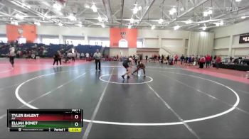 174 lbs Champ. Round 2 - Elijah Bonet, Brockport vs Tyler Balent, RIT