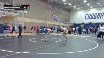 174 lbs 5th Place Match - Olajuwon Sobomehin, Clackamas Community College vs Kylan Guerra, Eastern Oregon University (OR)