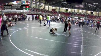 60 lbs Cons. Round 3 - Brigham Schweitzer, Broken Bow Wrestling Club vs Charles Dietze, Gretna Youth Wrestling Club