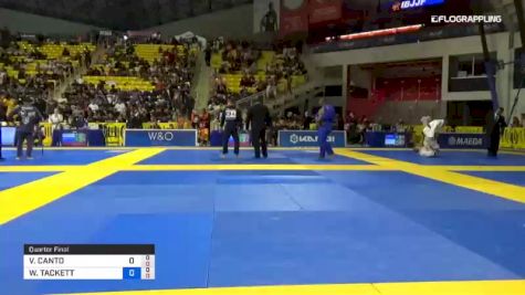 VINÍCIUS CANTO MARTINS vs WILLIAM TACKETT 2019 World Jiu-Jitsu IBJJF Championship