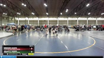 70 lbs Cons. Round 5 - Brantly Hanks, Robert Stuart Middle School vs Bridger Adams, Mountain View Middle School