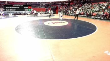 1A 132 lbs Quarterfinal - Zach Bryant, Petersburg (PORTA) vs Dean Wainwright, Port Byron (Riverdale)