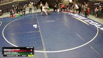 75 lbs Semifinal - Hendrix Daybell, Payson Lions Wrestling Club vs Bronson McCurdy, Uintah Wrestling