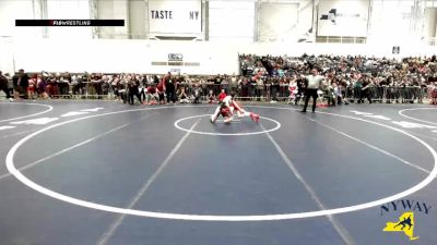 94 lbs Champ. Round 2 - Kaiden Daniels, Salamanca Youth Wrestling Club vs Brady Schmitz, Club Not Listed