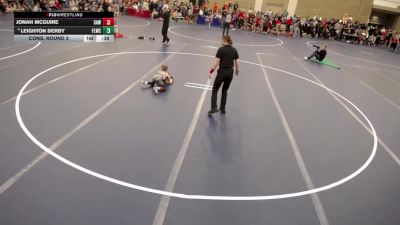 8U - E Cons. Round 2 - Oliver Walton, Albert Lea Wrestling vs Wyatt Thiel, St. Francis Gladiators Wrestling Club