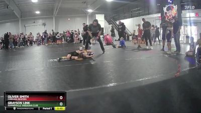 55 lbs Cons. Round 2 - Grayson Link, Summerville Takedown Club vs Oliver Smith, Carolina Reapers