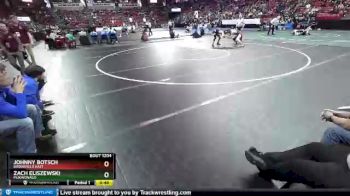 D1-160 lbs Cons. Round 1 - Zach Eliszewski, Mukwonago vs Johnny Botsch, Brookfield East