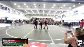 235 lbs Round 1 - Jessica Matthews, Irvine High School vs Raina Hernandez, Eastvale Elite