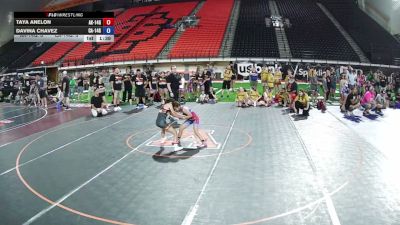 70 lbs Taya Anelon, Alaska 14U Girls vs Davina Chavez, California 14U Girls