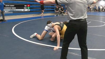 145 lbs Consy 3 - Devin Junko, Trinity vs Cameron Timko, Thomas Jefferson