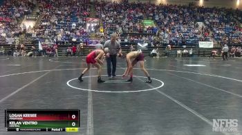 2 - 113 lbs Semifinal - Kelan Ventro, Central vs Logan Keesee, Poquoson