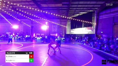 80 lbs Round Of 16 - Brooklynn Cline, Queens Of Mayhem vs Ava Luis, Mile High WC