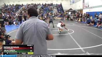 97 lbs Round 2 - Nathan Reynolds, Monster Garage vs Micah Garcia, Rough House Wrestling