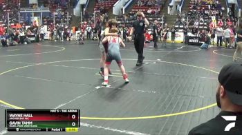 77 lbs Cons. Round 2 - Gavin Tamm, Hazel Park Wrestling vs Wayne Hall, Anchor Bay WC