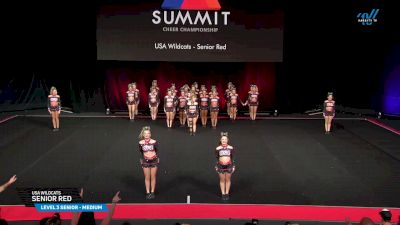 USA Wildcats - Senior Red [2025 L3 Senior - Medium Prelims] 2025 The Summit