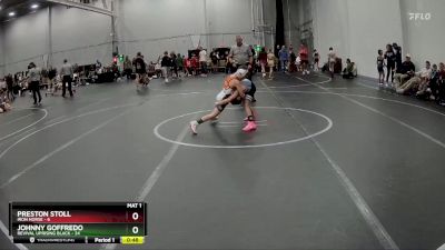 68 lbs Round 3 (3 Team) - Preston Stoll, Iron Horse vs Johnny Goffredo, Revival Uprising Black