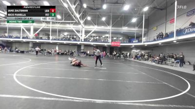 141 lbs Consi Of 8 #1 - Jake Zaltsman, Lock Haven vs Nico Fanella, Pitt - UnAttached