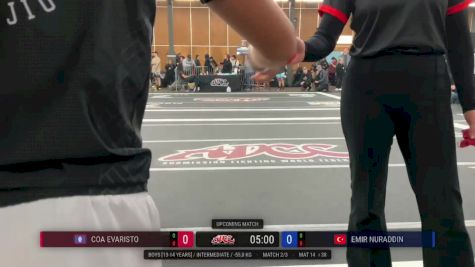 Coa Evaristo vs Emir Nuraddin 2026 ADCC Portland Open
