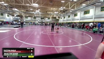 5th Place Match - Sutton Engle, Sturgis Youth Wrestling Club vs Braelynn Baker, Northeast MT Wrestling