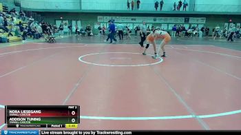 120 lbs Cons. Round 2 - Addison Tuning, Yamhill-Carlton vs Nora Liesegang, Yamhill-Carlton