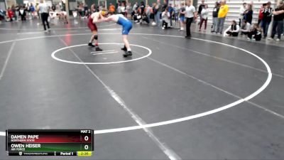 184 lbs Cons. Semi - Damen Pape, Northern State vs Owen Heiser, Air Force