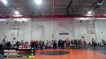 125 lbs Quarterfinal - Marli Woods, Whiteland Wrestling Club vs Hope Senteney, Southport Wrestling Club