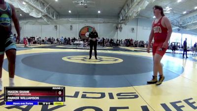 285 lbs Round 2 - Mason Shank, Team Stomp Wrestling vs Parker Williamson, Ohio