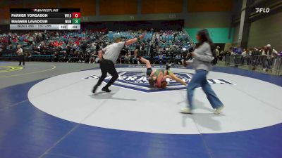 150 lbs Consi Of 32 #1 - Parker Yorgason, West Field vs Magnes Lavadour, West Linn