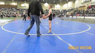 92 lbs Round Of 32 - Blake Nevils, Honey Badgers Wrestling Club vs Jayson Dickerman, Mat Sense