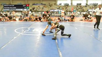 75 lbs 5th Place - Brock Taylor, Quest School Of Wrestling ES - EL vs Paxton Fellows, Ohio Gold - EL