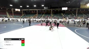 78 lbs Consolation - Isaiah Baca, New Mexico Bad Boyz vs Carter Mochel, Animal House Wrestling