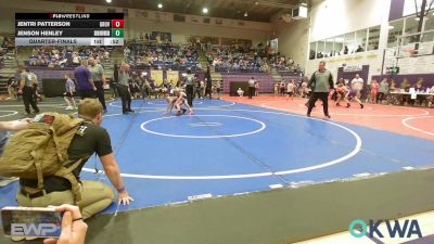 70 lbs Quarterfinal - Jentri Patterson, Grover Rains Wrestling Club vs Jenson Henley, Skiatook Youth Wrestling