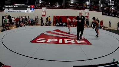 61 kg Quarters - Anthony Noto, Mat-Town RTC vs Sam Smith, Cowboy RTC/ Titan Mercury Wrestling Club (TMWC)