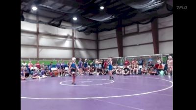 74 lbs Quarterfinals (8 Team) - Payton Pizzuli, Ohio Blue vs Kinsley Rife, Missouri BattleGear Purple
