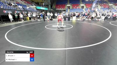 175 lbs Rnd Of 64 - Logan Bruce, CA vs Noah Michael, NC