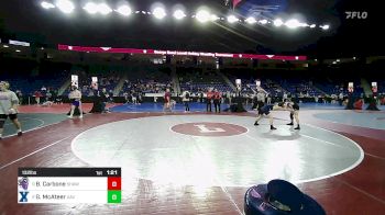 132 lbs Semifinal - Brayton Carbone, Shawsheen vs George McAteer, Xaverian