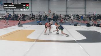 60 lbs Round 5 - 4:00pm Saturday - Nick Johnson, NCWAY National Team vs Logan Robinson, Florida Elite