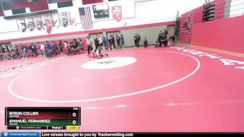 175 lbs Champ. Round 2 - Byron Collier, Dayton vs Emanuel Fernandez, Zillah