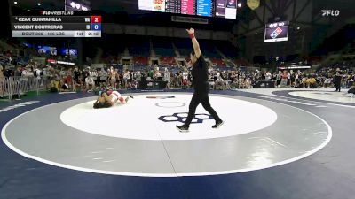 126 lbs Champ. Rd Of 128 - Czar Quintanilla, WA vs Vincent Contreras, ID