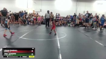 40 lbs Round 3 (6 Team) - Trey Sanders, NY Hammers vs Johan Randall, Rampage