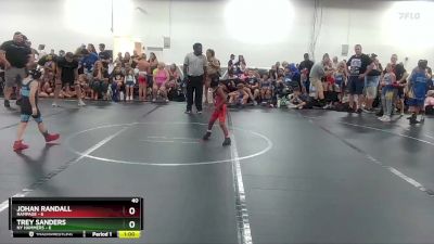 40 lbs Round 3 (6 Team) - Trey Sanders, NY Hammers vs Johan Randall, Rampage