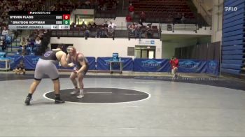 285 lbs Champ. Round 2 - Braydon Hoffman, Cornell College vs Steven Flagg, Huntingdon