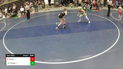 67 lbs Cons. Semi - Braiden Foster, Gold Rush vs Ethan Dana, Zion Thunder Wrestling Club