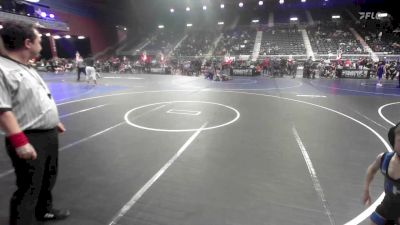 40 lbs Semifinal - Colton Kazee, Pueblo County WC vs Hudson Bunkowske, Black Hills Academy