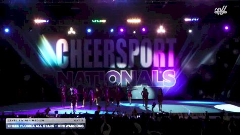 Cheer Florida Allstars - Mini Warriors [2026 L1 Mini - Medium Day 2] 2026 CHEERSPORT National All Star Cheerleading Championship