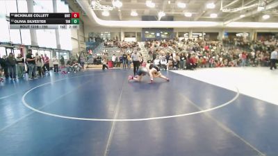 190 lbs Cons. Round 5 - Olivia Silvester, Thunder Ridge vs McKinlee Collett, Uintah