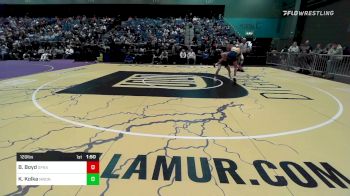 120 lbs Round Of 32 - Brayden Boyd, Sprague vs Kellen Kolka, Meridian - B