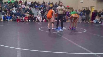 125 lbs Quarterfinal - Lilly Klauzer, Baker vs Paizlee Clark, Sheridan